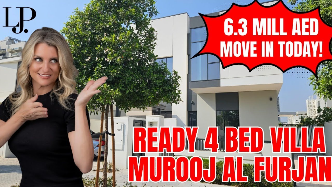 Move in today, Ready 4 bed Detached Villa, Murooj al Furjan