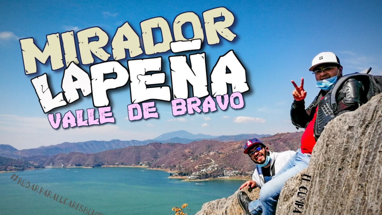 ➡️Dando la vuelta en VALLE de BRAVO 🛵 l Mirador la Peña😍 l Es una vista INCREÍBLE👌🏽l tienes que ir😁