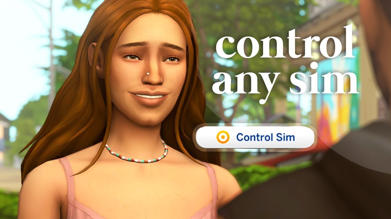 This mod makes life easier! Control any Sim effortlessly 🤍