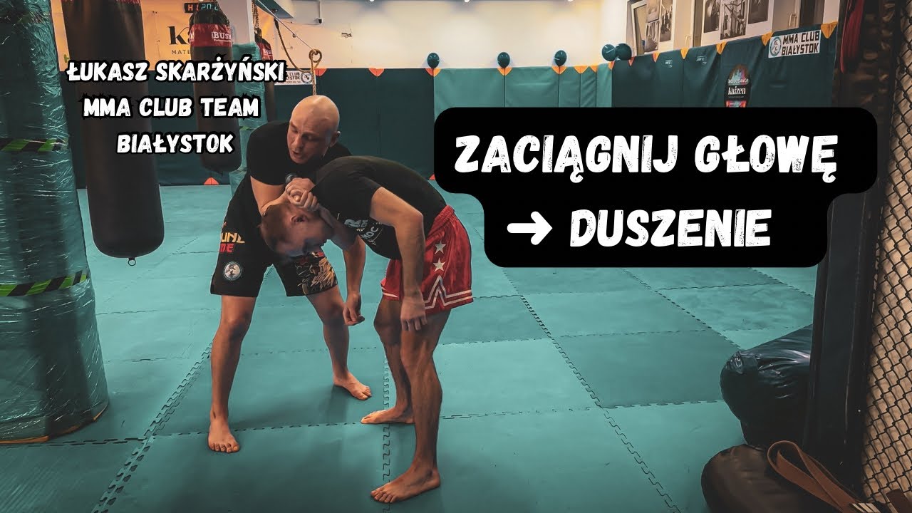 Podstawy BJJ No-GI I Duszenie w stójce z zaciągnięcia głowy | Łukasz Skarzyński MMA 