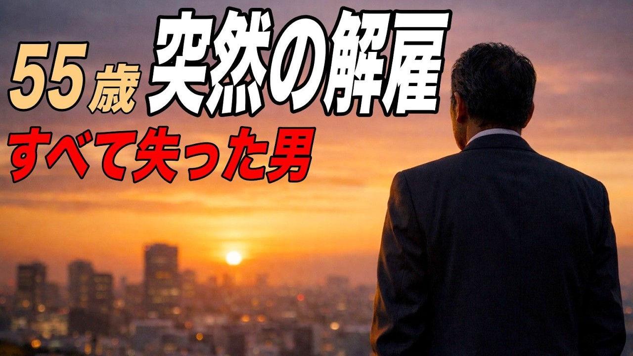55歳で突然解雇された男が、最後に気づいたこと【朗読・小説】