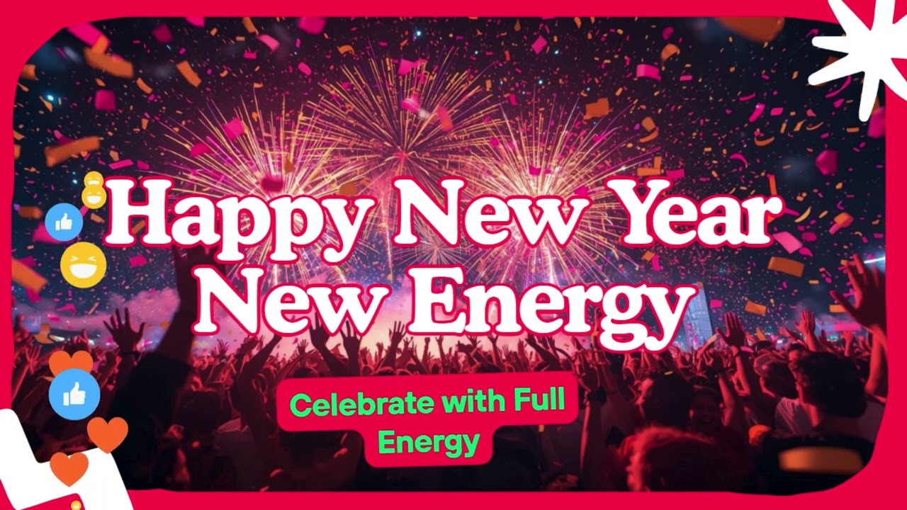 Cheers To Tonight | Happy New Year 2026 Party Song | New Year Celebration #trending #trendingnow