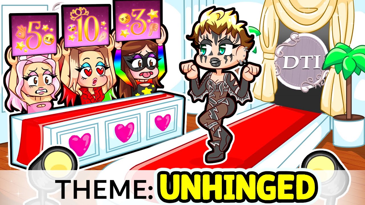 I HOSTED a Dress To Impress FASHION SHOW With YOU GUYS!