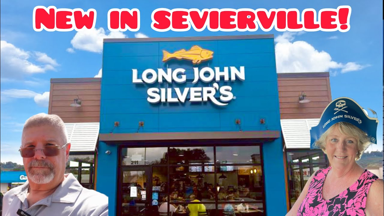 Trying the NEW Long John Silver’s in Sevierville + Dessert at Red ‘s Soda Fountain!