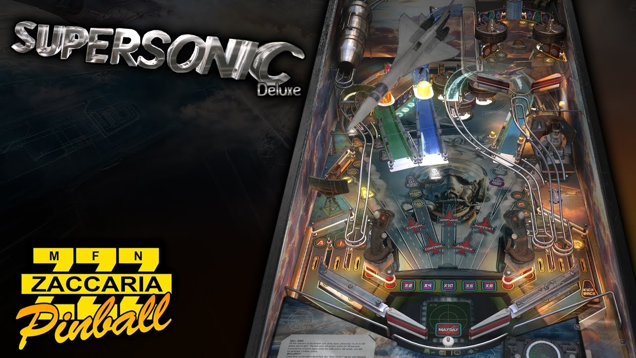 Supersonic Deluxe (Zaccaria Pinball)
