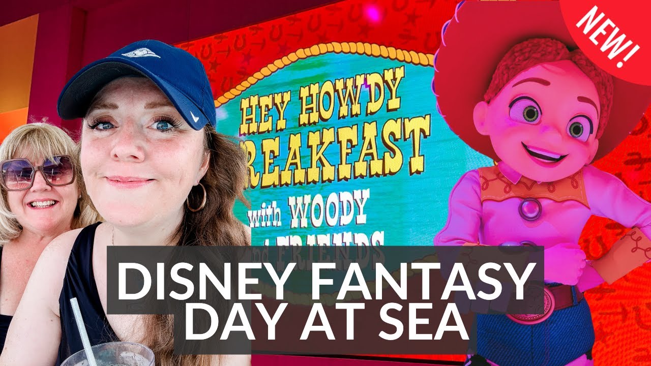 HEY HOWDY BREAKFAST | Disney Fantasy | Pixar Day at Sea | January 2024