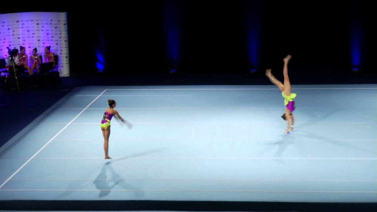Richmond - GAMBLE, TUCKER 11 16 WP  FINALS - Acro British 2014