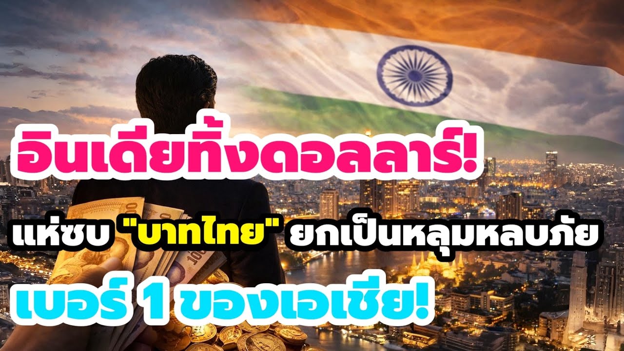 อินเดียทิ้งดอลลาร์! แห่ซบ 