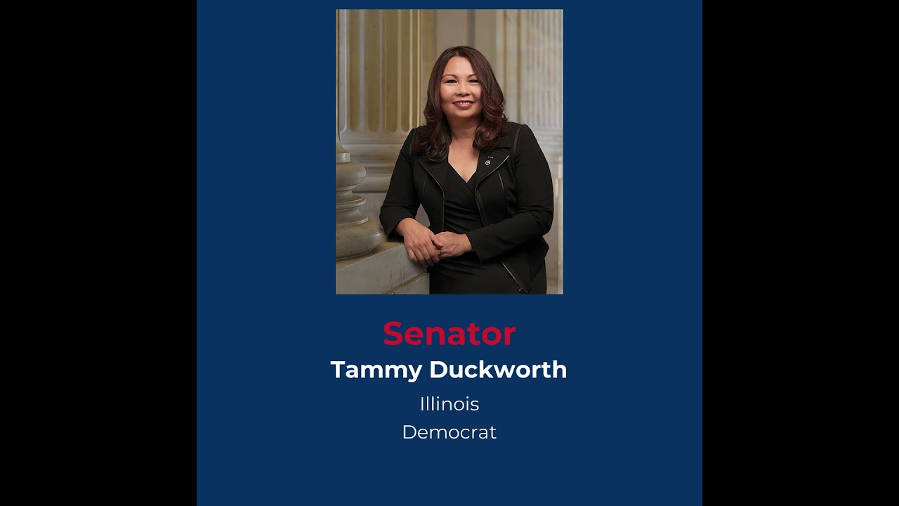 Profile of Democrat Senator Duckworth from Illinois