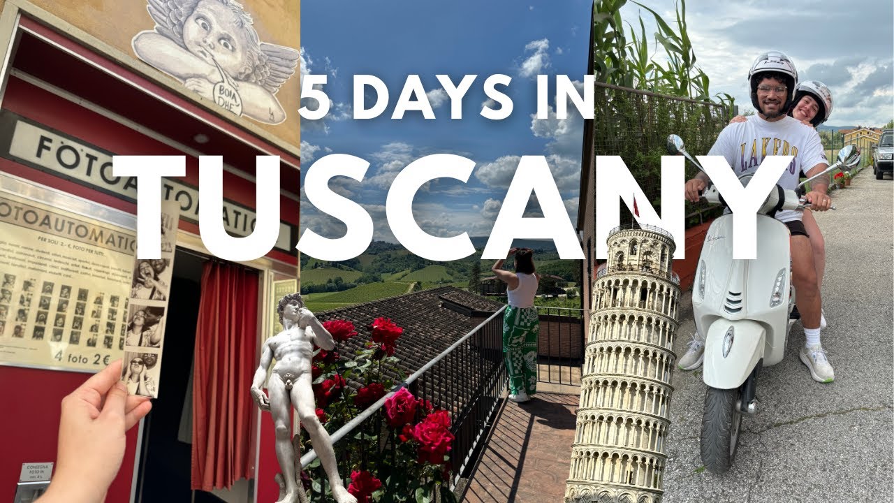 5 Days in Tuscany | Florence, Siena, Pisa, San Gimignano, Chianti Winery & Lucca 🍷
