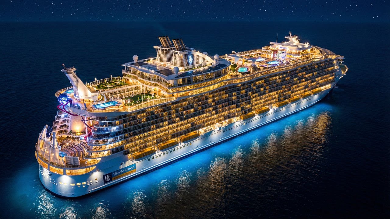Inside Dubai’s $1,000,000,000 Luxury Cruise 🚢 Nightlife in 4K