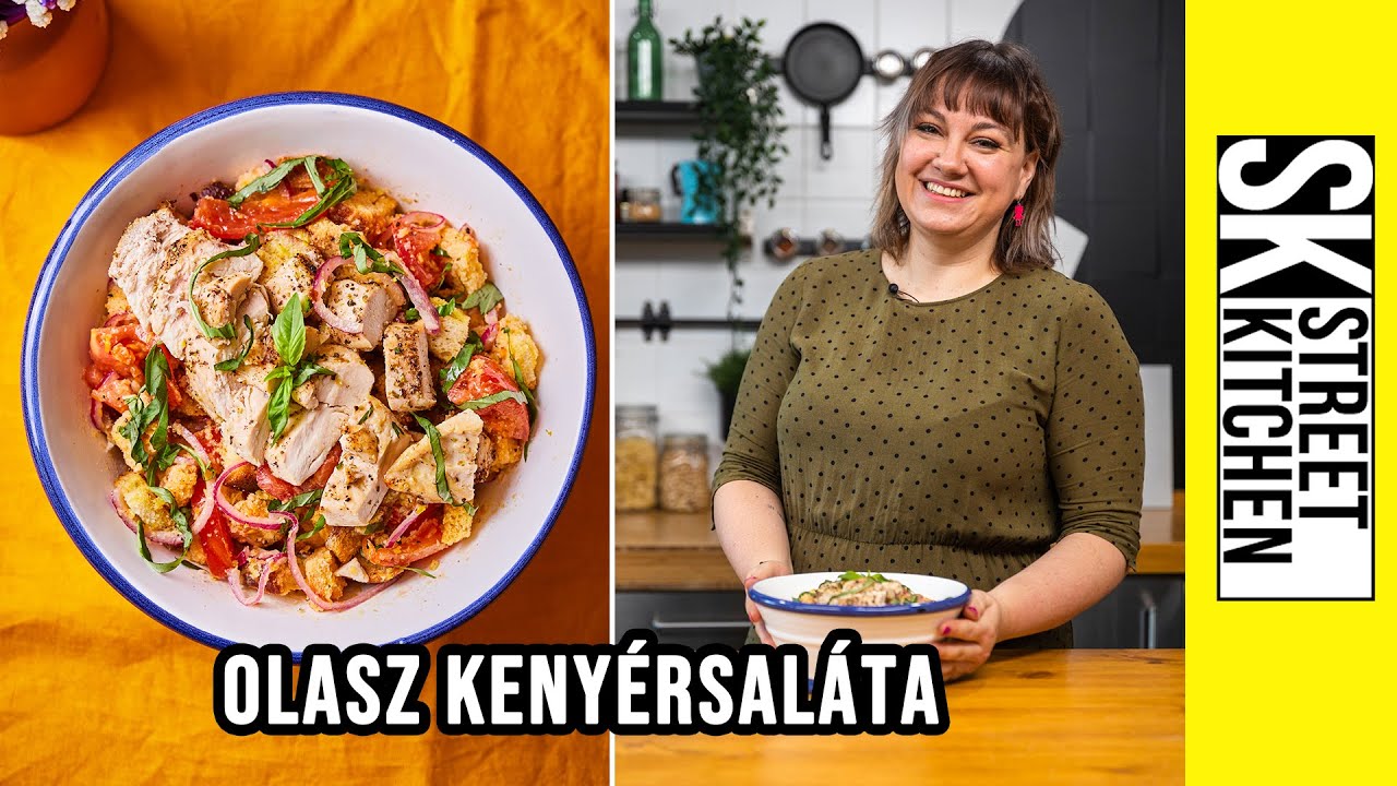 Olasz KENYÉRSALÁTA 🍞🥗