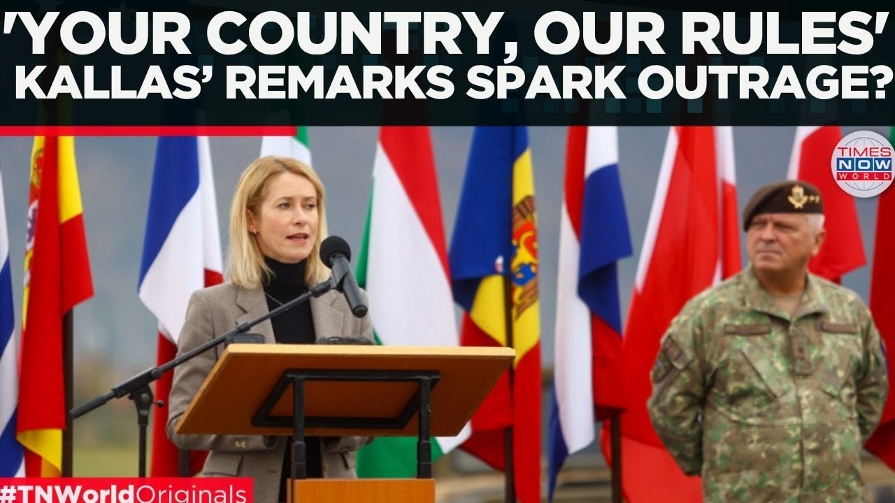 EU&rsquo;S COLONIAL MINDSET? Kaja Kallas Says Bosnia &lsquo;Not Ready&rsquo; for Self-Rule | Times Now World