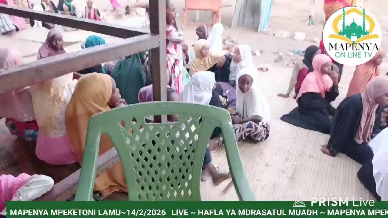 LIVE: HAFLA YA MDRASATUL MUADHI  MAPENYA MPEKETONI  LAMU ~13/2/2026.