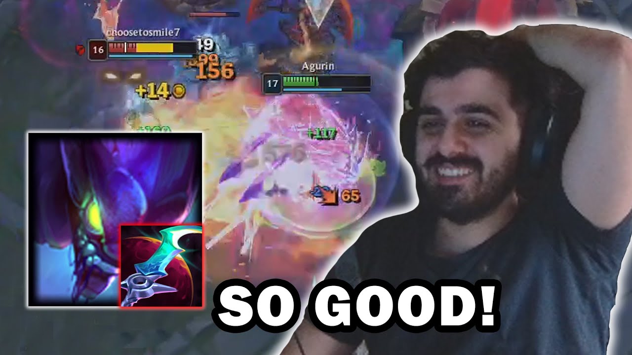 KHA'ZIX WITH ECLIPSE IS ACTUALLY GOOD! | Agurin