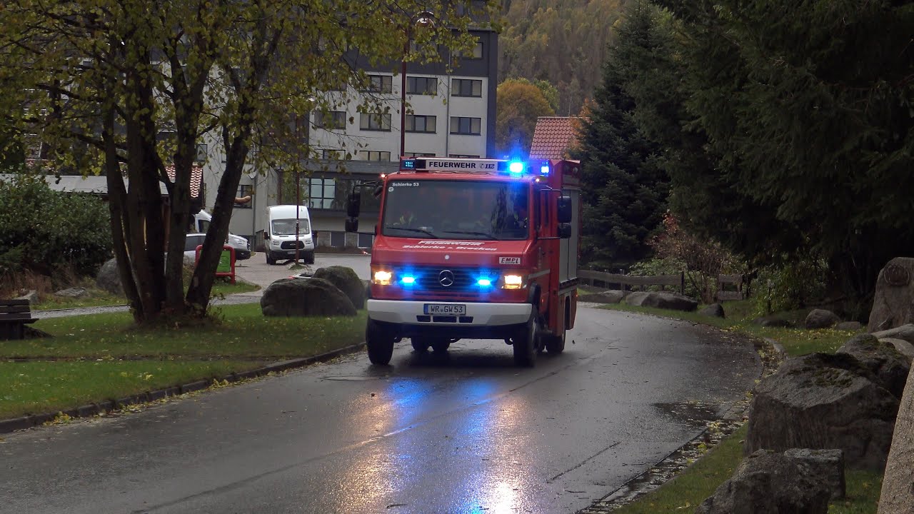 [Sturmtief Ignatz | Sirenenalarm] GW-L&ouml;sch + 2x LF 8/6 FF Wernigerode OF Schierke