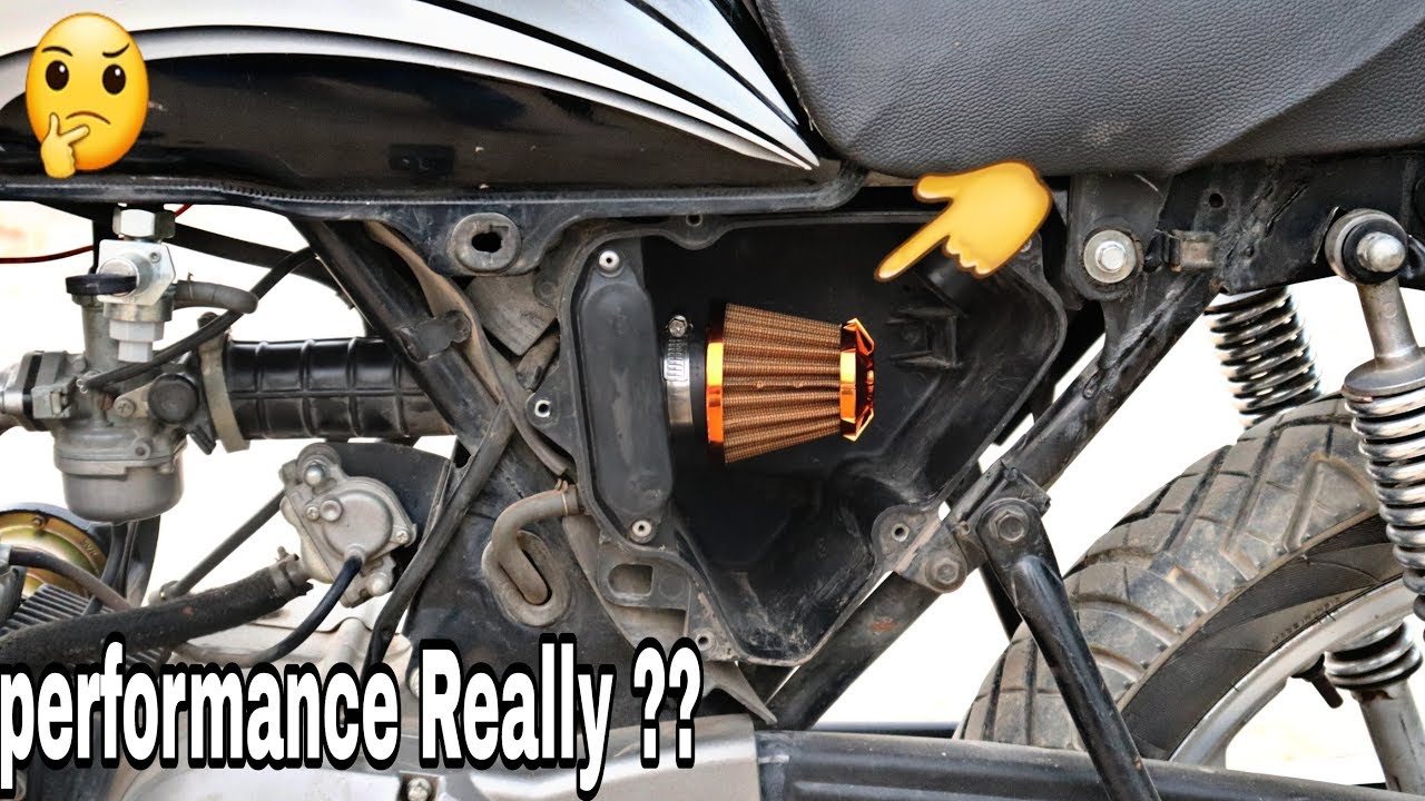 Installation HP air filter for high performance  & mileage | modification | giveaway