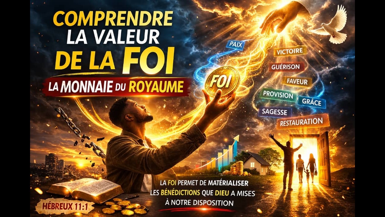 14 JOURS DE JEȖNE ET PRIÈRE (Jour 11)🔥 COMPRENDRE LA VALEUR DE LA FOI - LA MONNAIE DU ROYAUME