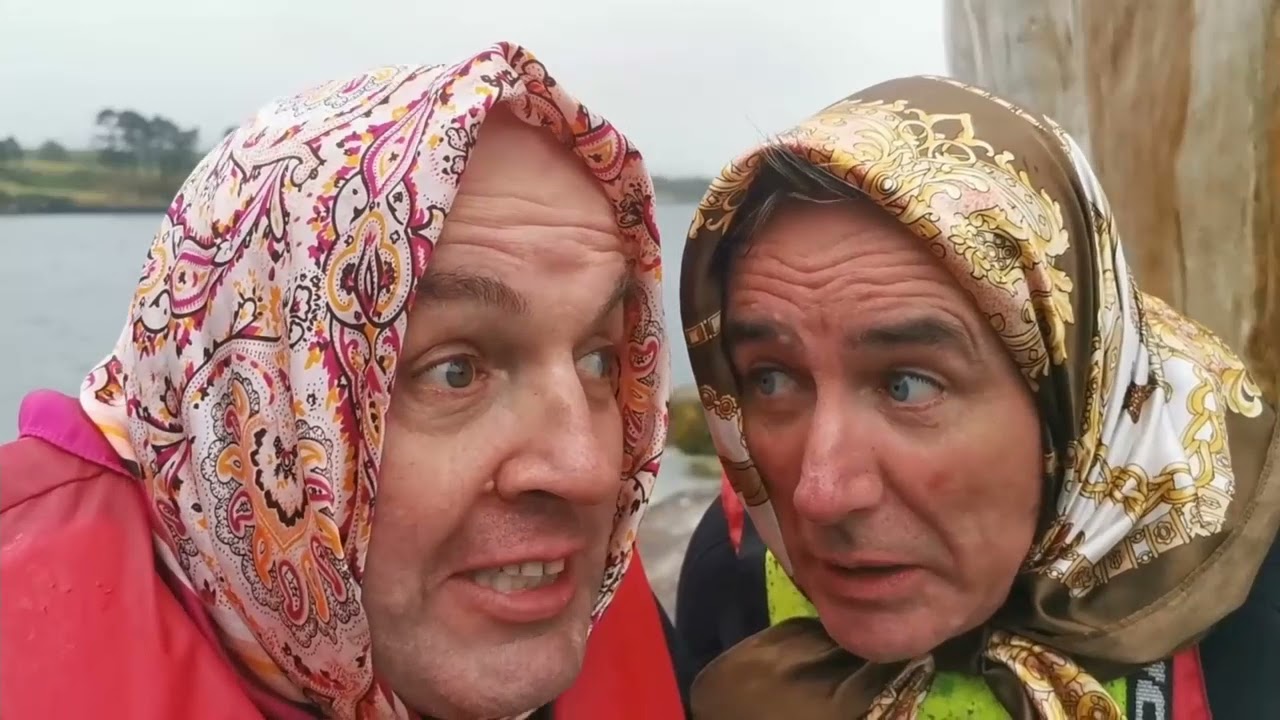 Irish comedy sketch. Mary and Mary go on holidays. Hubcap Theatre, makers of Irish comedy.