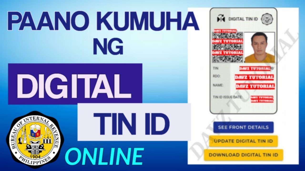 PAANO KUMUHA NG DIGITAL TIN ID 2025 | HOW TO GET DIGITAL TIN ID 2025 | DIGITAL TIN ID 2025