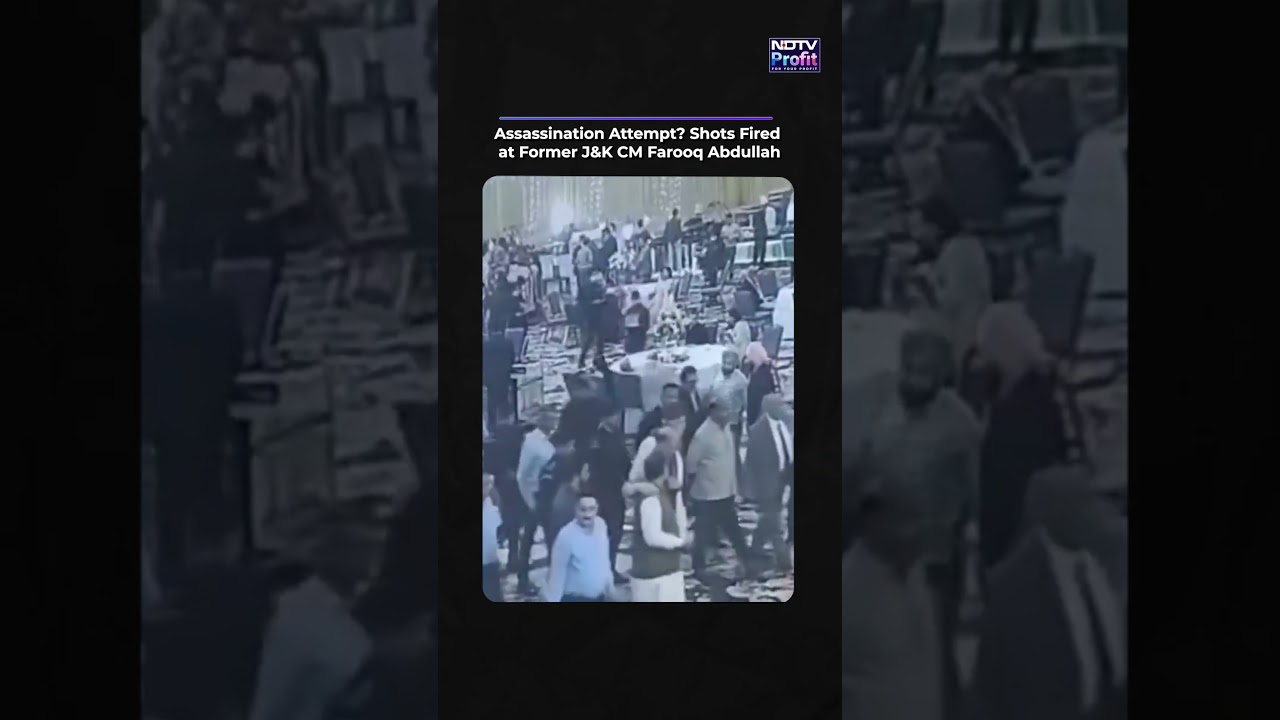 Assassination Attempt? Shots Fired At Fmr J&K CM Farooq Abdullah During A Wedding Ceremony