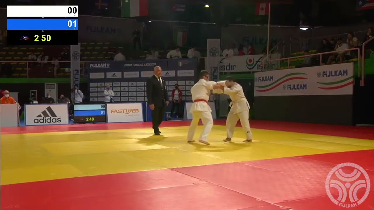 Judo campionato fisdir 2 incontro Fancello gianmario 2022