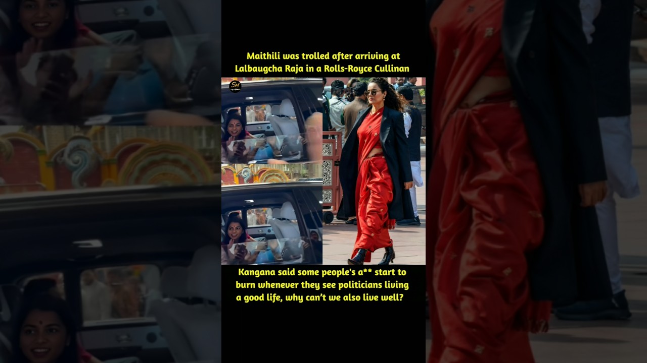 Kangana Defends Maithili Thakur Over Rolls-Royce Row 🔥😮 