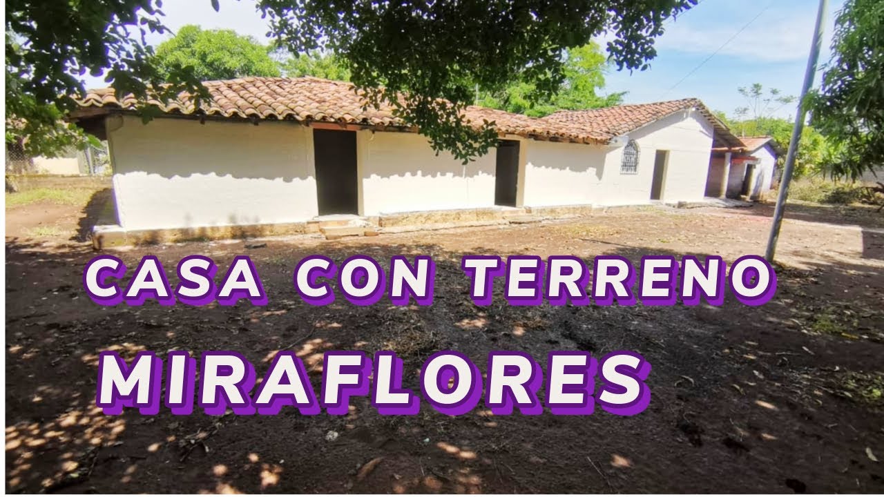 Se Vende Casa en Caserío Los Ranchos Miraflores a 20 minutos de San Miguel $110,000 T +503 7299-8557