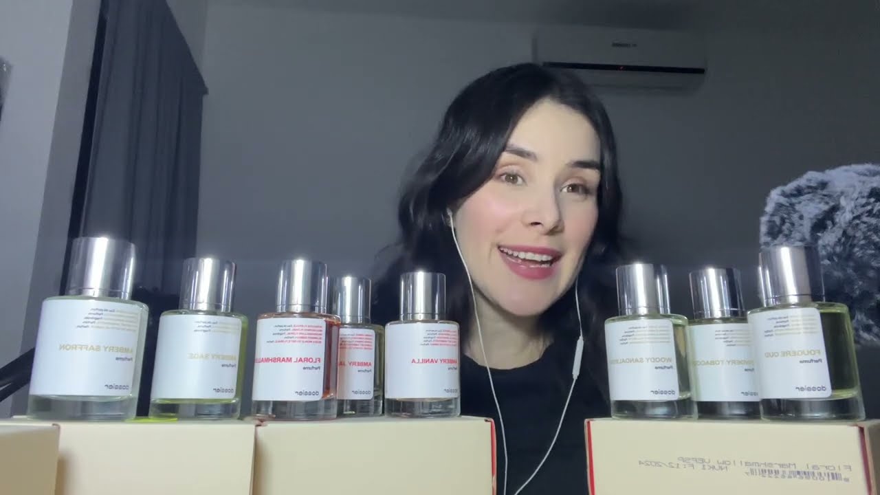 ASMR | Haul perfumes | mis favoritos #dossier #dossierperfumes @dossierperfumes