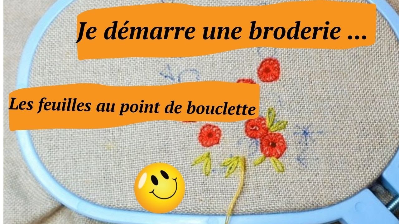 Les petites feuilles au point de bouclette
