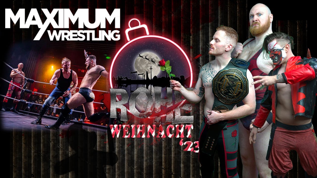 MAXIMUM Wrestling Rohe Weihnacht 2023 - Full Show (German Wrestling Show)