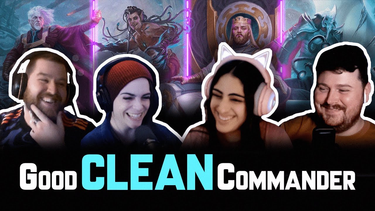 Ezuri v Kennrith v Malcator v Urza  | Clean Up Crew EP#1 | EDH Gameplay | Good Clean Commander