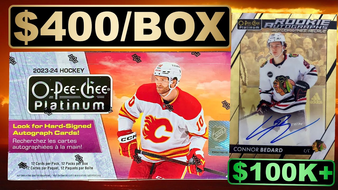 THE BIG ONE! - 2023-24 O-Pee-Chee Platinum Hockey Hobby Box Break