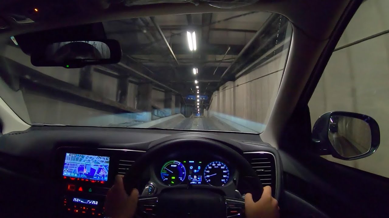 【Test Drive】2019 MITSUBISHI OUTLANDER PHEV 2.4L 4WD - POV Night Drive