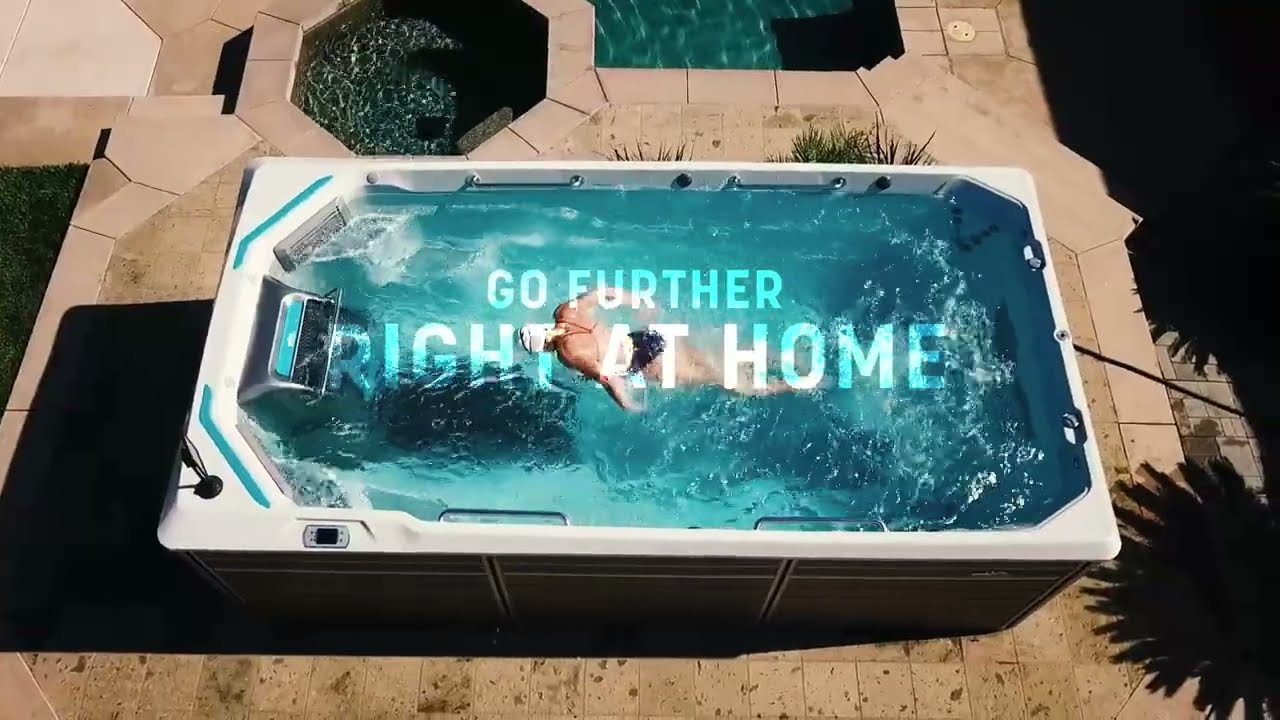 Go Further, Right at Home: Endless Pool & Swim Spa for Fitness & Recovery | Hot Water Productions