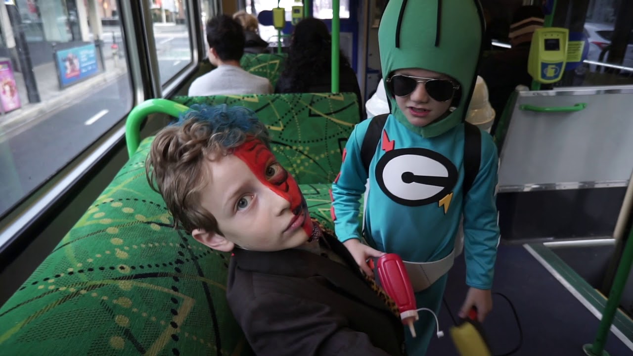 OzComicon Melbourne 2018 Condiment King and Two Face