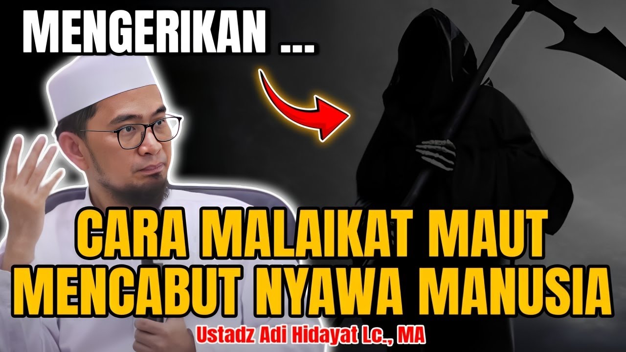 Mengerikan‼️Beginilah Cara Malaikat Maut Mencabut Nyawa Manusia || Ustadz Adi Hidayat #kajianuah