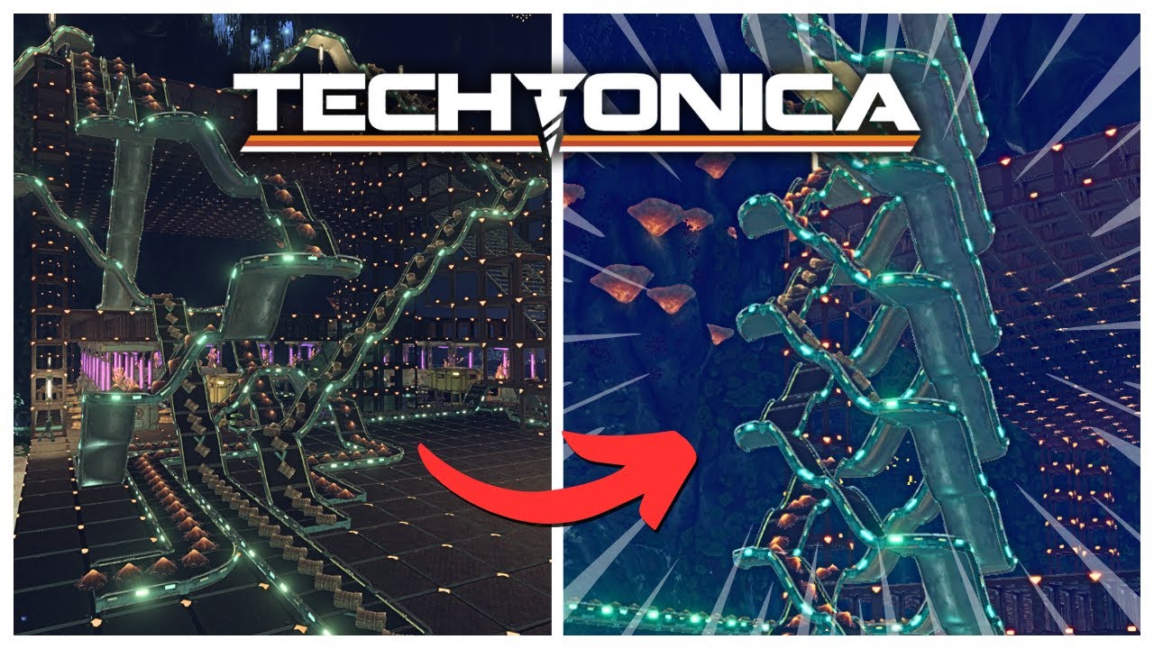 How To Create Belt SPIRALS In Techtonica!