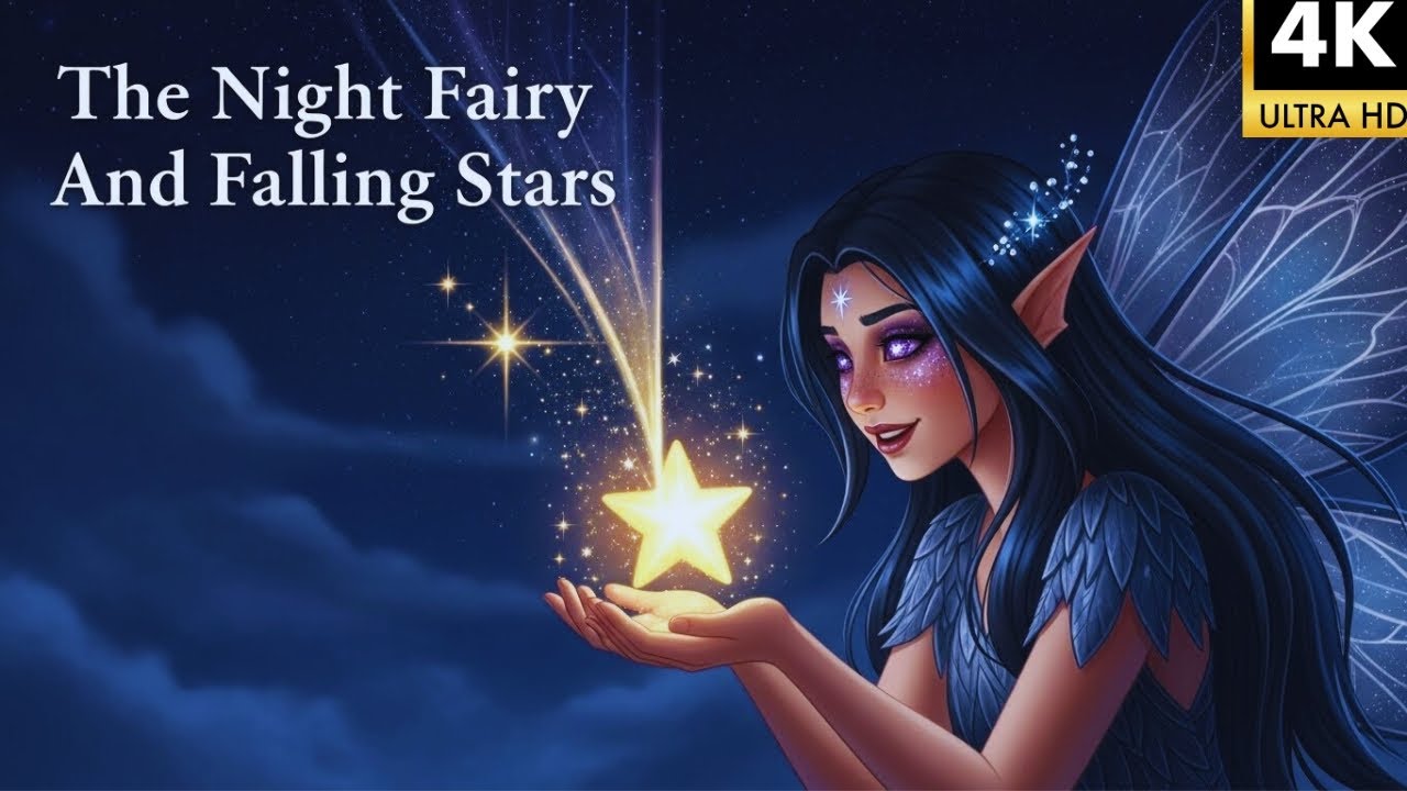 The Night Fairy Who Catches Falling Stars 🌌  A Magical Bedtime Story