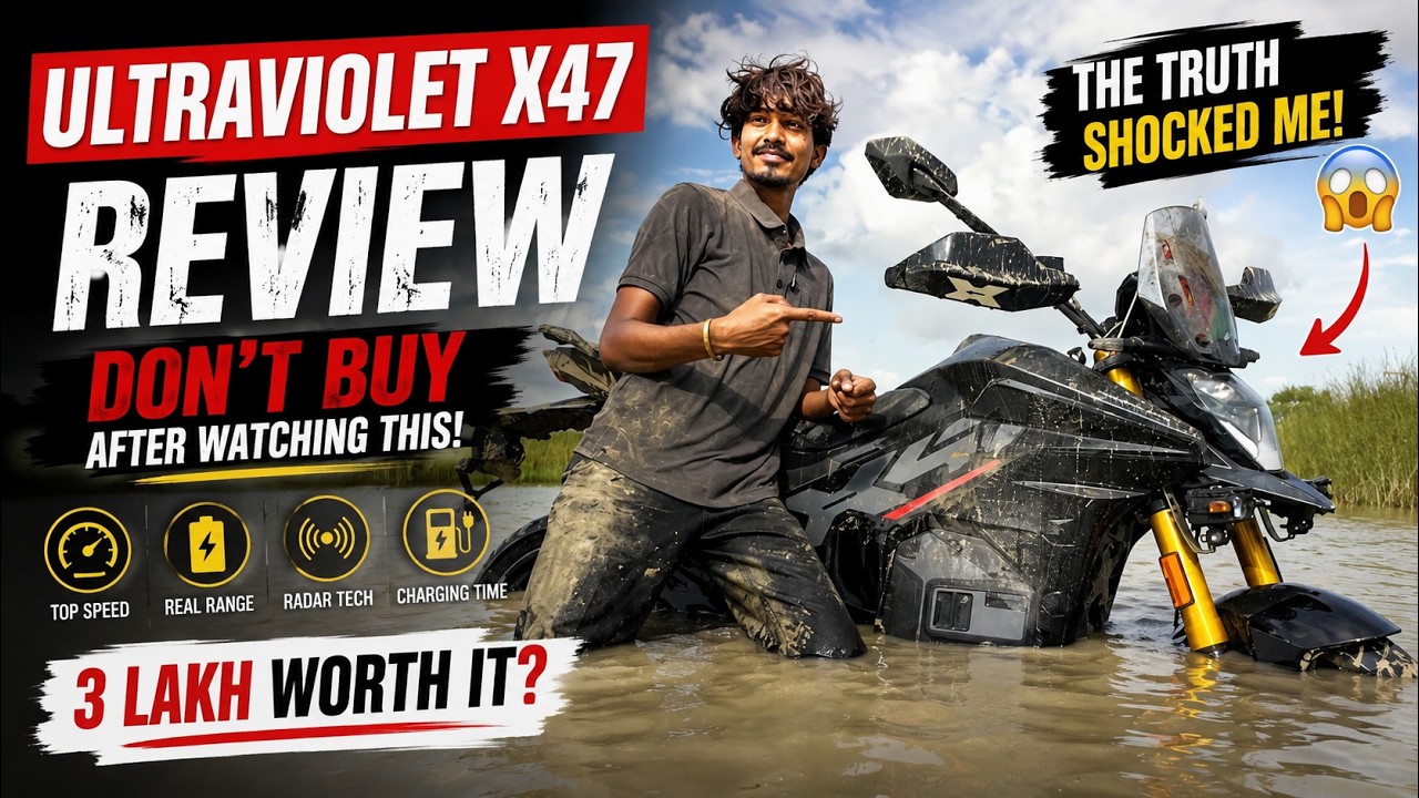 Ultraviolette X47 Review After Real Ride 🔥 Worth Buying?