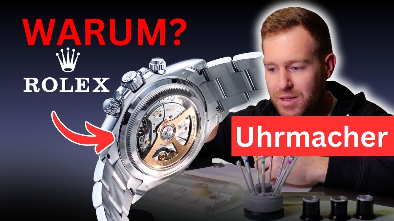 Uhrmacher erkl&auml;rt: Warum ist ROLEX so GUT? S10M | Gezeitenpanther