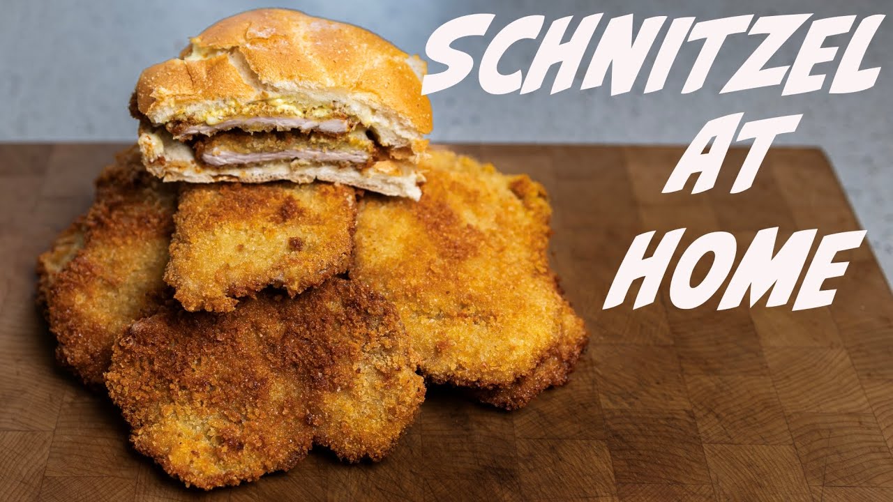 SCHNITZEL - how to make schnitzel at home