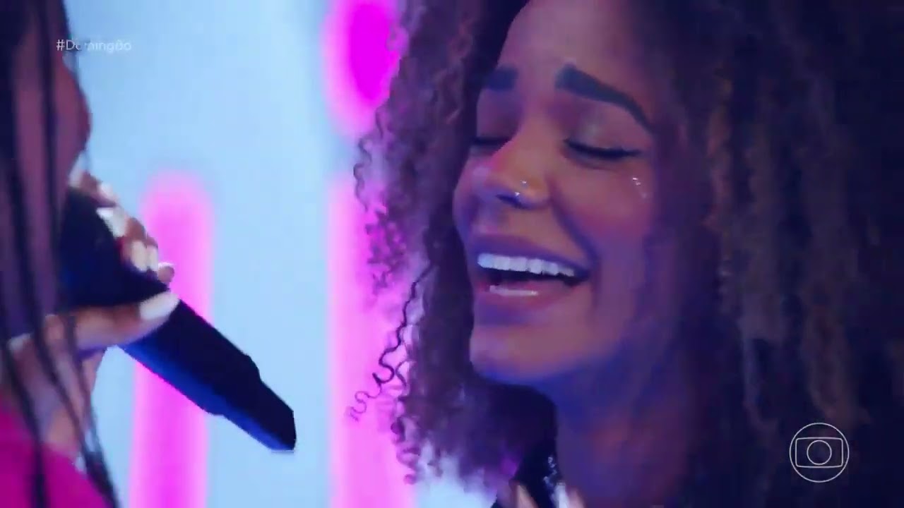 Ludmilla Reencontra Brunna pela primeira vez pós reality no Domingão 🥺🤏🏾🤧♥️♥️