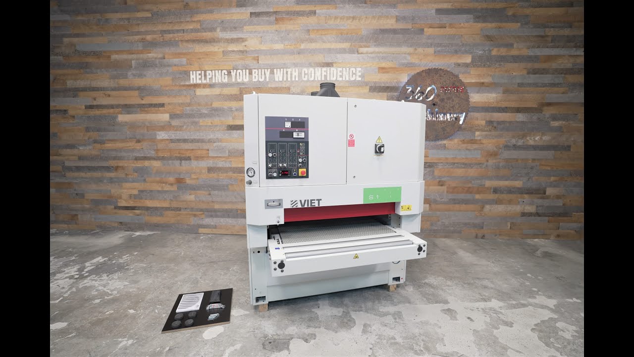 2016 Biesse Viet 42&Prime; Dual Head S1 Wide Belt Sander