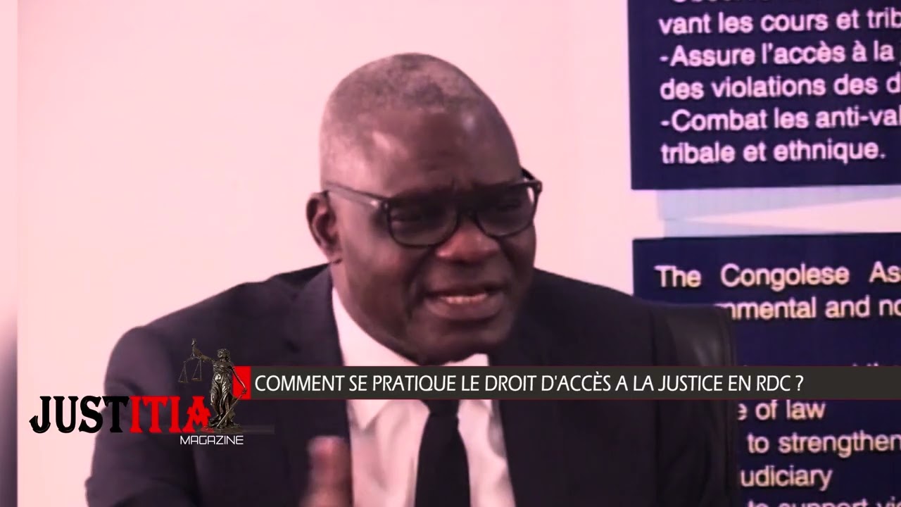 L' ACCÈS À LA JUSTICE EN DROIT CONGOLAIS.