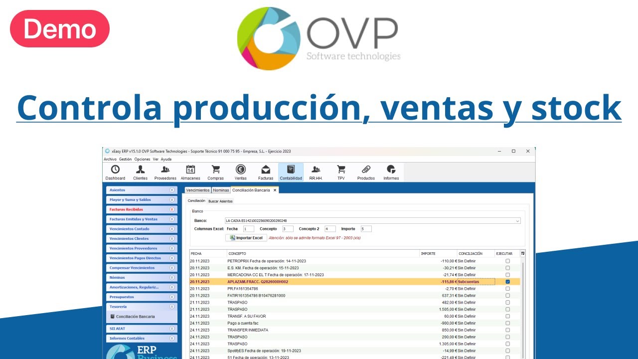 OVP Software: El ERP Especializado para el Sector Agroalimentario (Demo Completa)