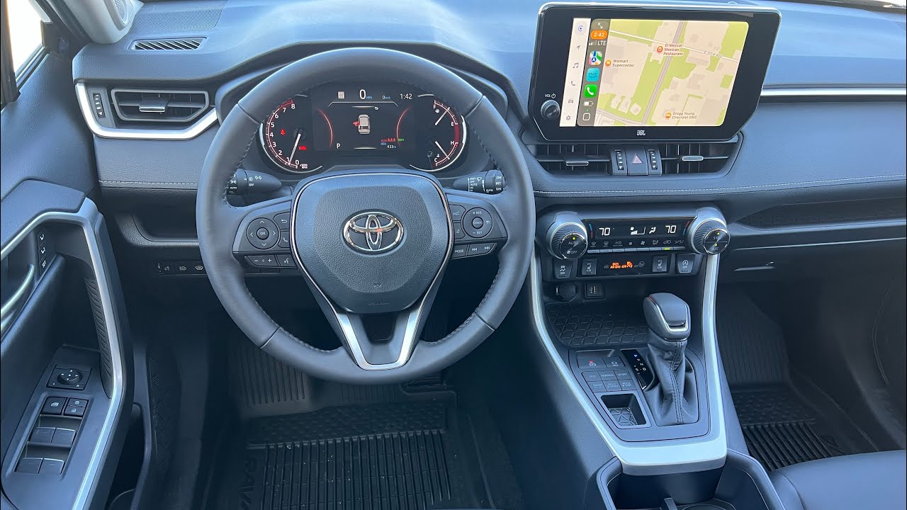 Полное руководство по кнопкам Toyota Rav4 XLE Premium 2025 года