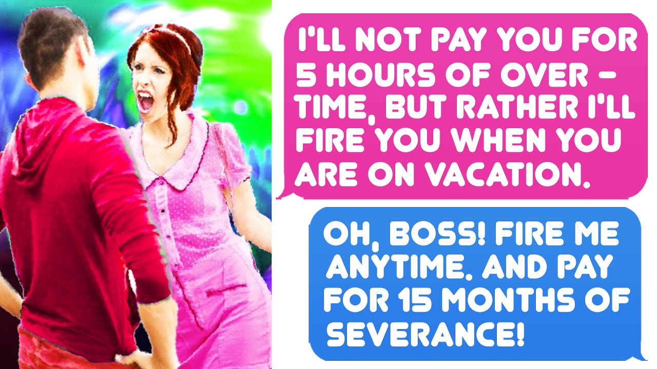 Boss Fired Me When I Was On Vacation. Owner Paid For 15 Months Of Severance - r/MaliciousCompliance