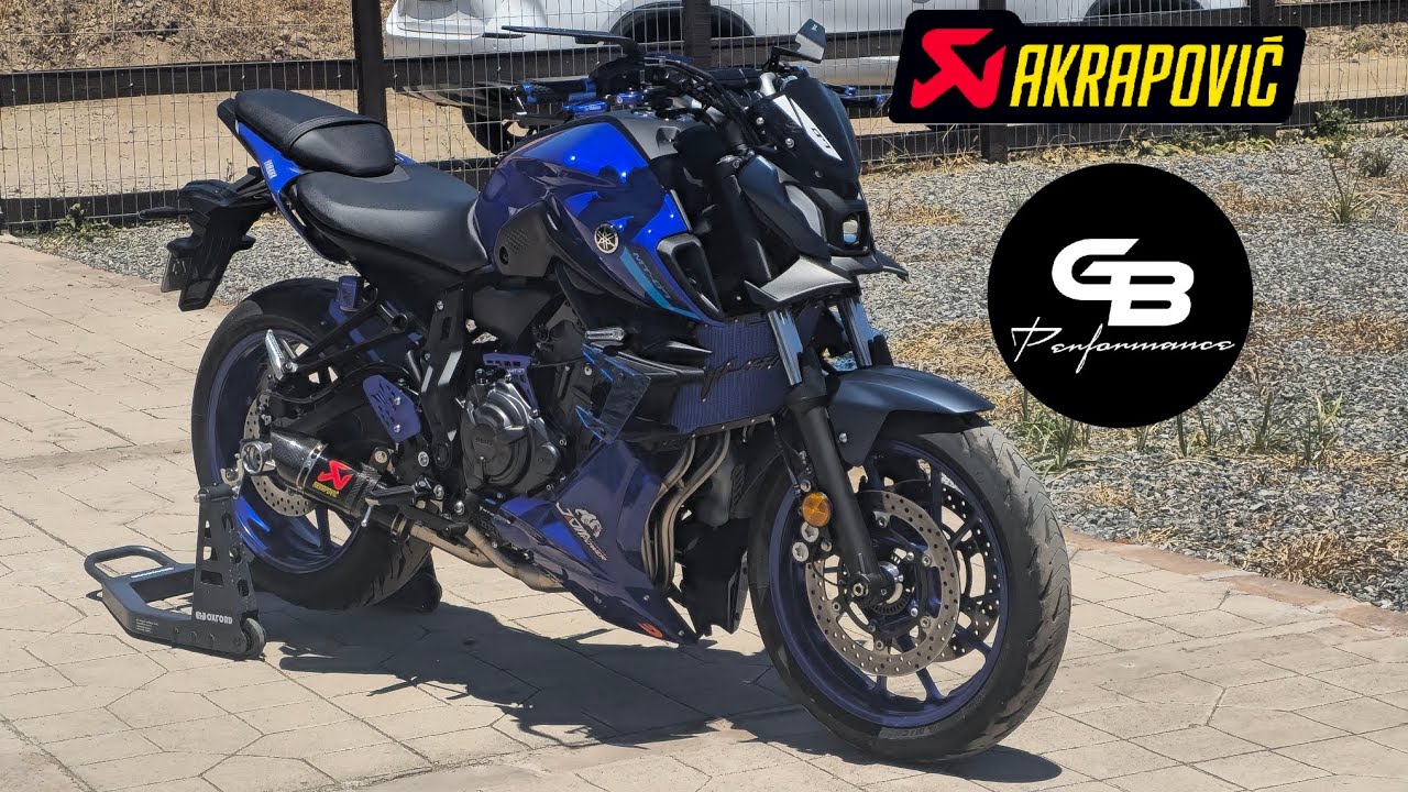 akrapovic MT07