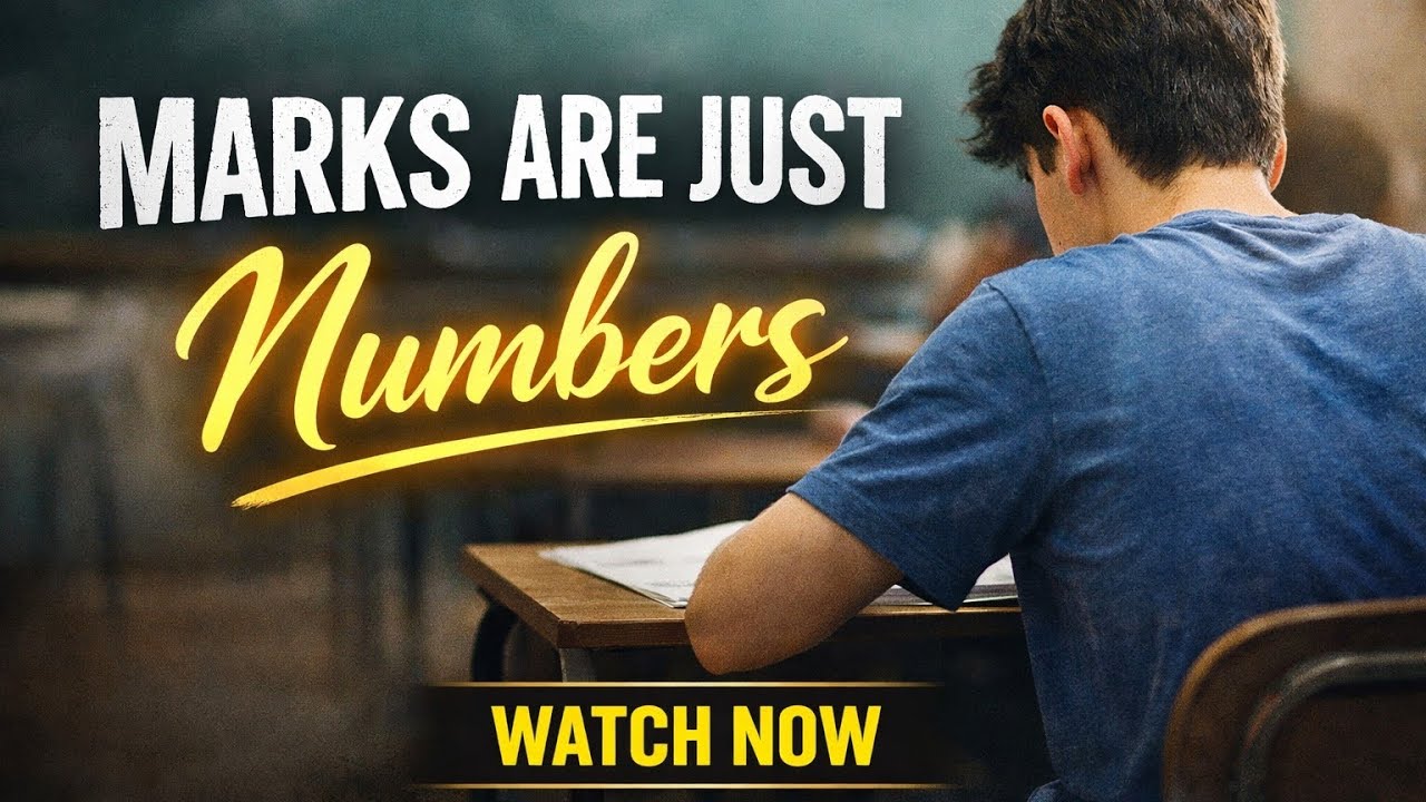 MARKS ARE JUST NUMBERS/THE TRUTH EVERY STUDENT MUST HEAR❤️☺️